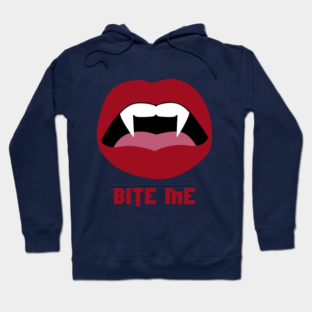 Bite me Hoodie by Doswork